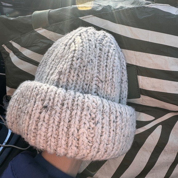 Nordic Cozy Knit Kids Hat - Gray made in Bricklane, London England  European hat - Picture 2 of 4